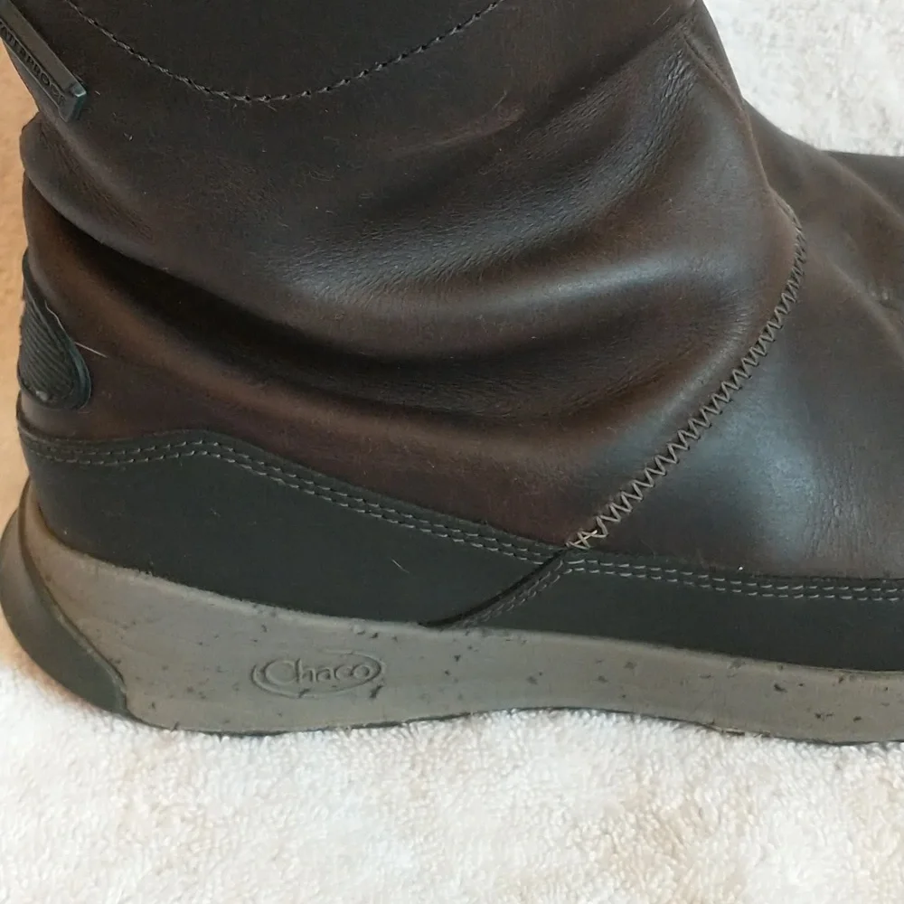 Chacos Borealis Winter Waterproof Black Wool Boots Size 7‎